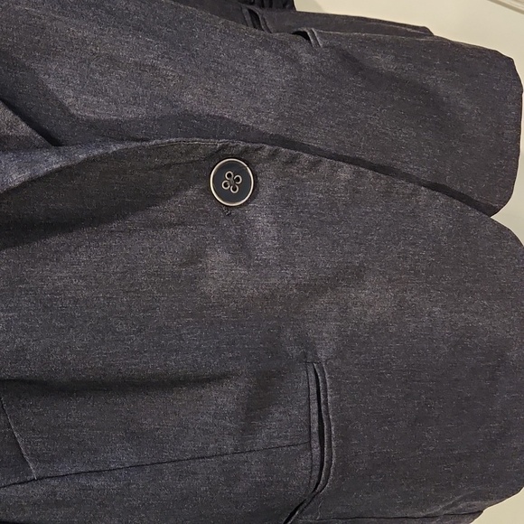 Tribal Denim Look Blazer Cardigan - Picture 6 of 8